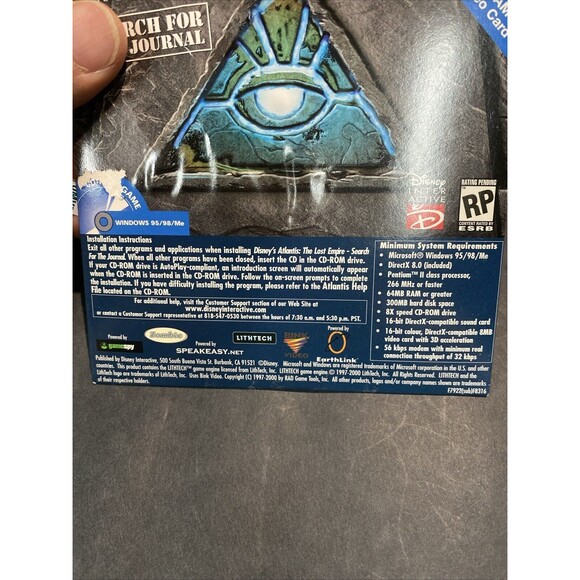 Walt Disney The Emperor's New Groove - DVD And CD—ROM Game - Picture 5 of 5